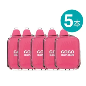 GOGO BAR 3500 Puffs Cranberry Soda Water bundle 3pcs