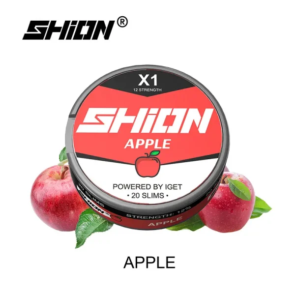 apple IGET SHION X1 Nicotine Pouch 12mg -1