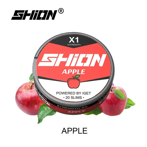 apple IGET SHION Nicotine Pouch 6mg-1