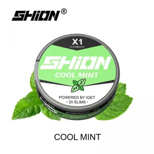 cool mint IGET SHION X1 Nicotine Pouch 12mg-1