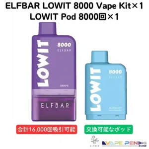 ELFBAR LOWIT kit and pod bundle