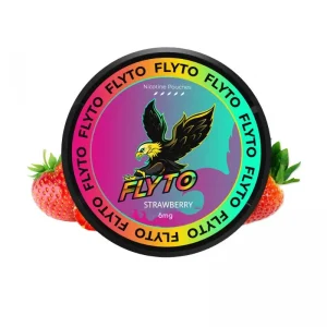 FLYTO Nicotine Pouch 6mg – ストロベリー (Strawberry)