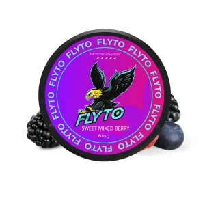 FLYTO Nicotine Pouch 6mg – スイートミックスベリー (Sweet Mixed Berry)