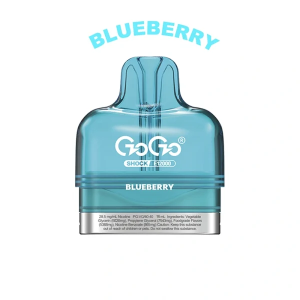 GOGO Shock E12000 Pod blueberry