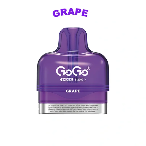 GOGO Shock E12000 Pod grape