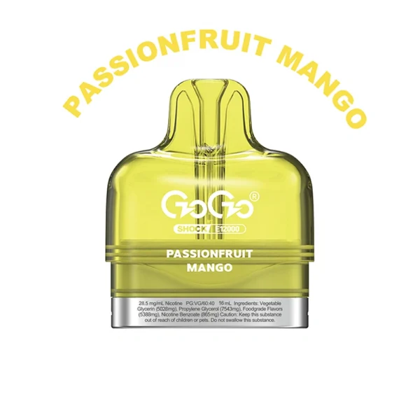 GOGO Shock E12000 Pod pod passion fruit mango