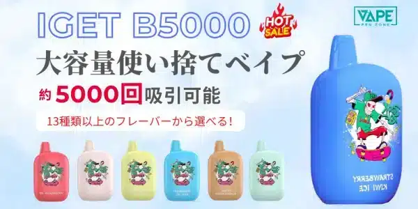 iget b5000 使い捨てベープ