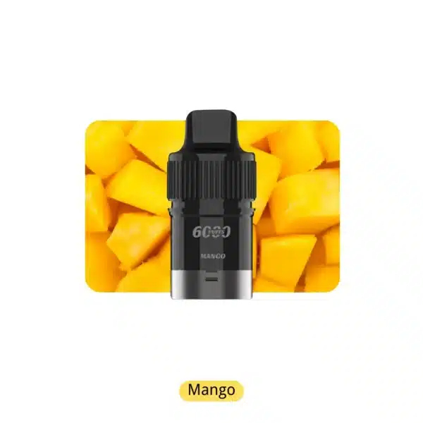 iget bar plus pod 6000 puffs mango