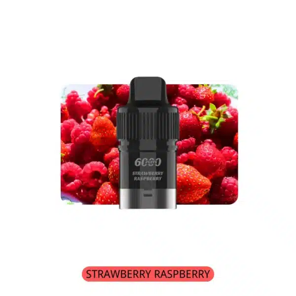 iget bar plus pod 6000 puffs strawberry raspberry