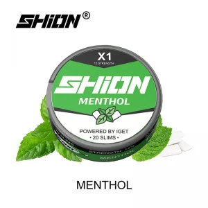 menthol IGET SHION X1 Nicotine Pouch 12mg-1