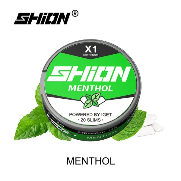 menthol IGET SHION X1 Nicotine Pouch 6mg-1