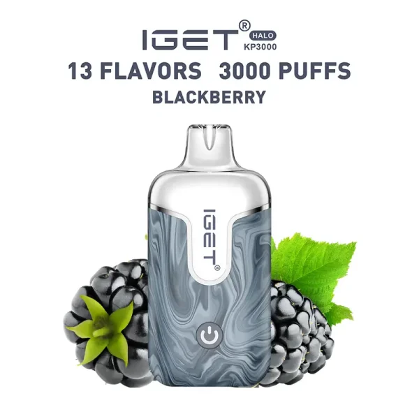 blackberry IGET Halo 3000 Puffs