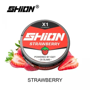 strawberry IGET SHION X1 Nicotine Pouch 12mg-1